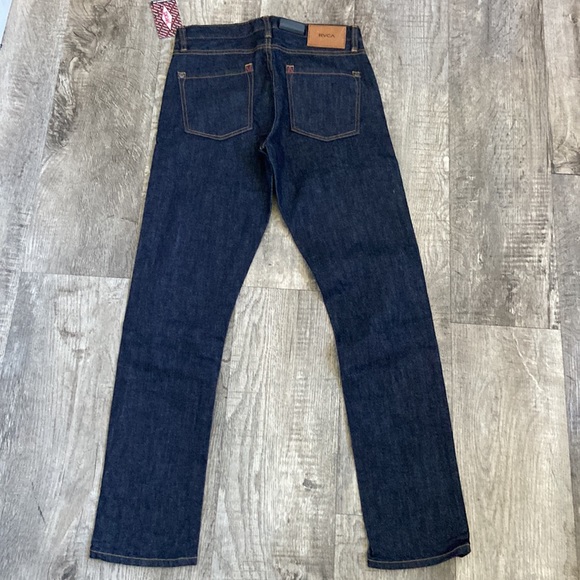 RVCA DAGGERS SLIM FIT DENIM JEANS - Picture 2 of 6